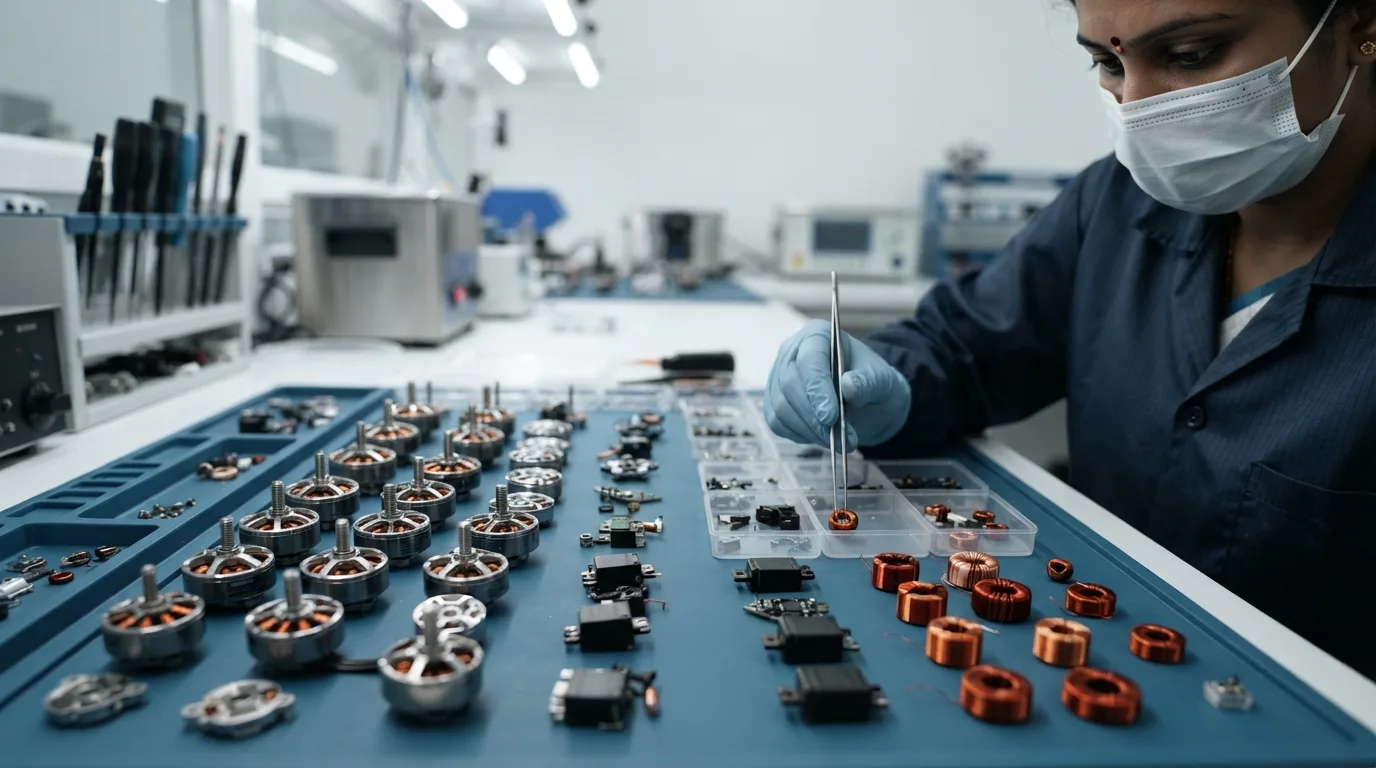Unmanned Systems and Drones component recovery